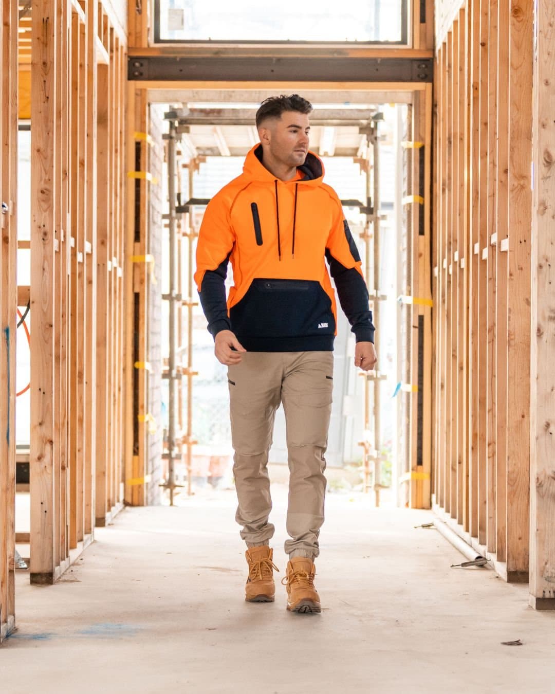 BAD Workwear campaign photograph
