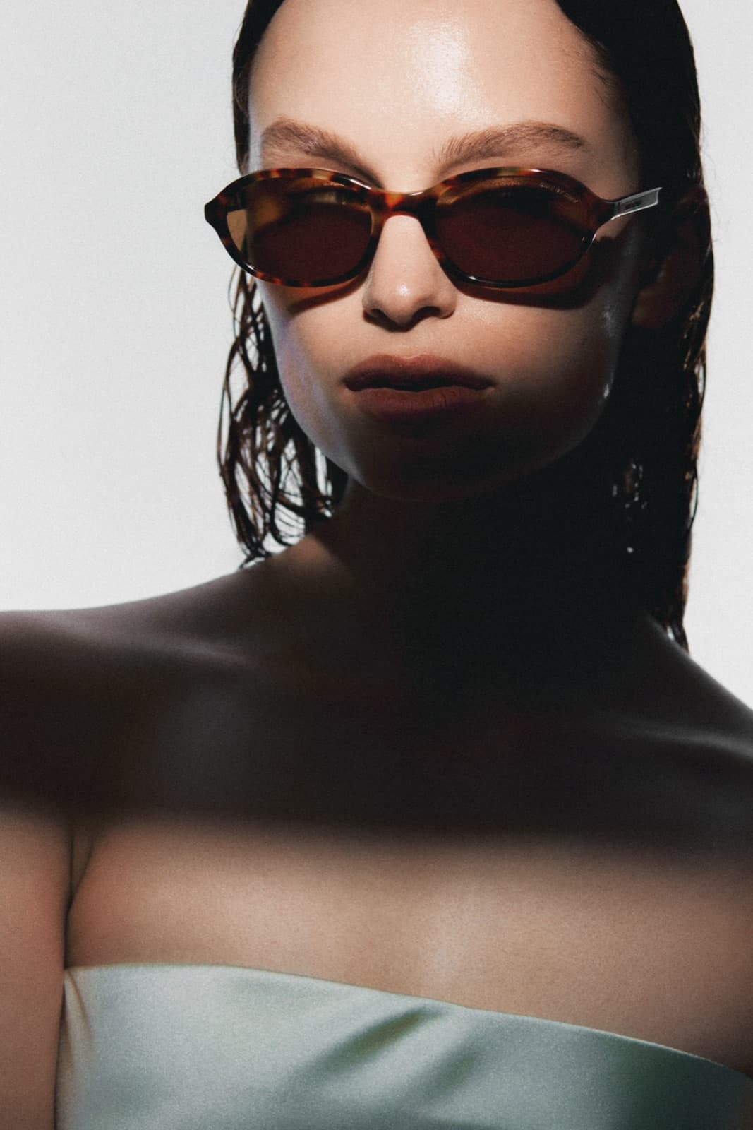 A model in sunglasses, from a client campaign