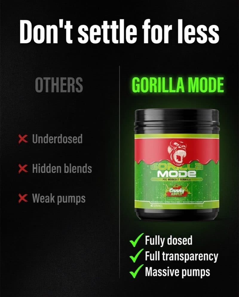 A us vs them ad for Gorilla Mind