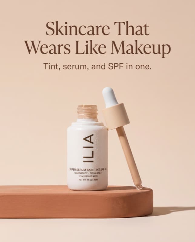 A product hero ad for Ilia
