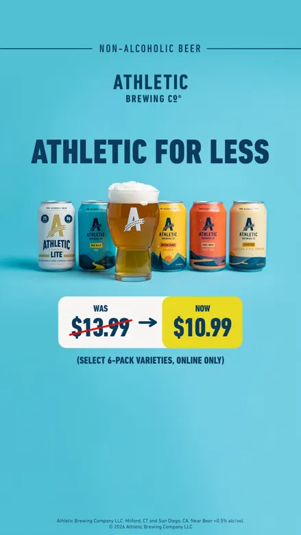 Athletic Brewing ad